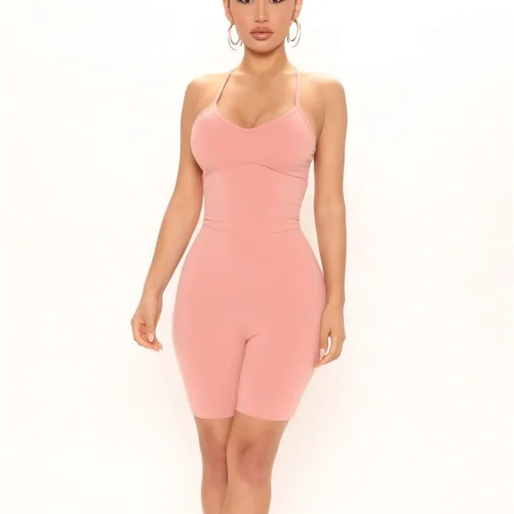 NWOT Mauve Fashion Nova Romper - Picture 1 of 4